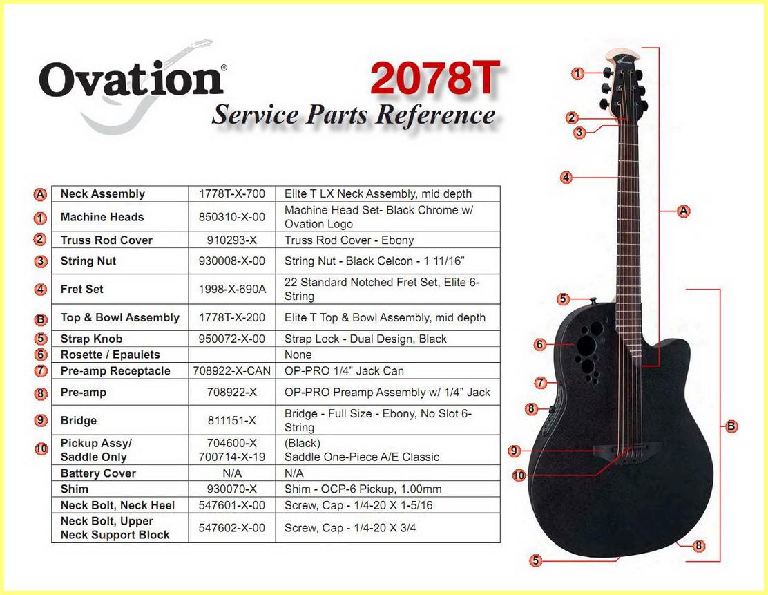 Ovation Timeless Balladeer Deep Contour Acoustic-electric